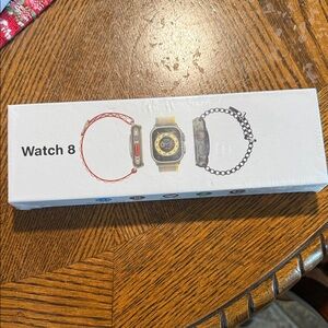 Smart Watch 8 - Black and Red